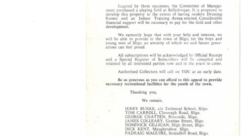 1967 Fundraising Letter