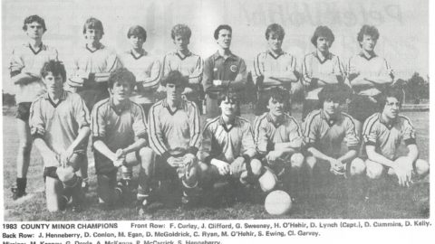 1983 Co Minor Champions - includes names