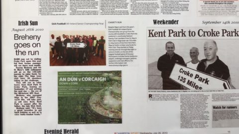 2010 Croke Park Run Newspaper Reports