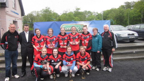 2011 Senior Ladies Connaught 7 a-side winners