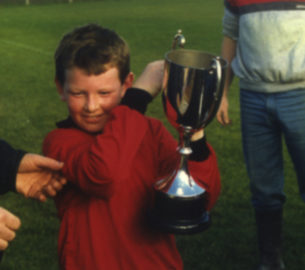 2014 Mark Breheny wins Railway Cup - much like a previous U9 title