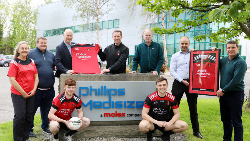 Phillips Medisize announced as main sponsor of St. Marys GAA Club